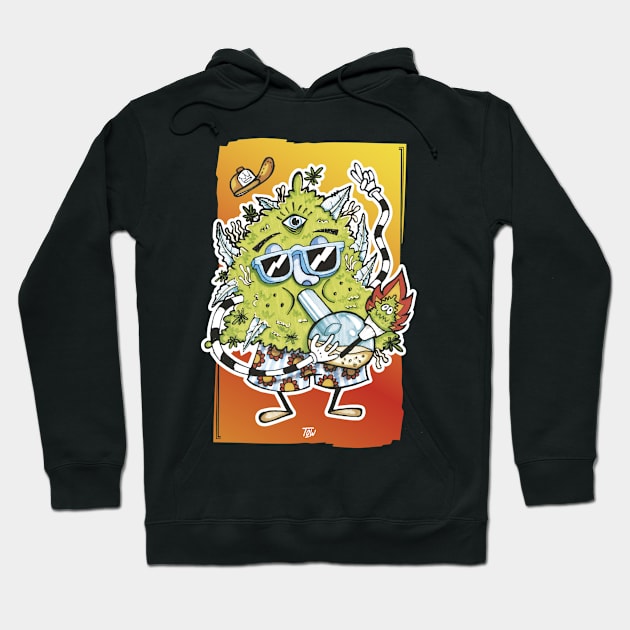 Smoke Weed Hoodie by TOW